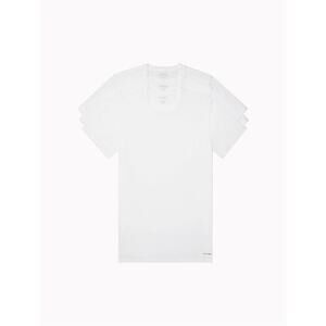 Calvin Klein Classic Fit 2-Pack 100% Cotton Crewneck T-Shirt White Medium